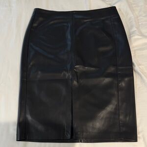 Mango Black Pencil Skirt
